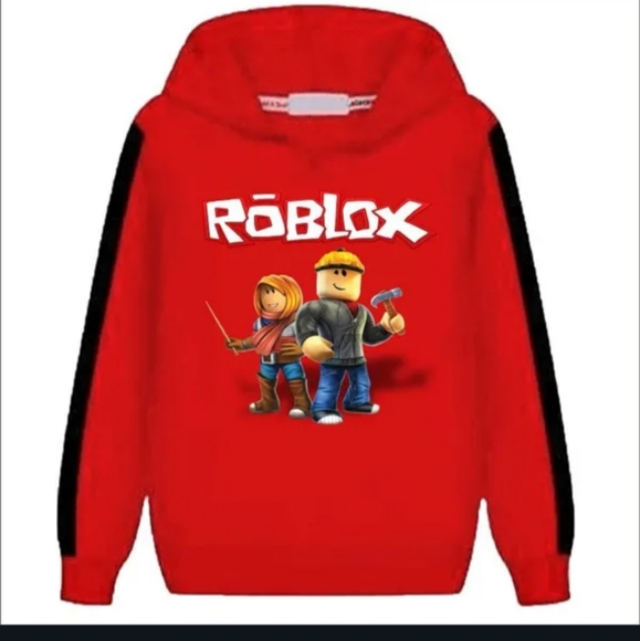 Shirts & Tops New So Cute Roblox Sweatshirt In Red Poshmark